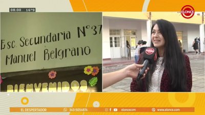 Comenzaron las clases en escuela secundaria de Paran&aacute;: &ldquo;tenemos muchos desaf&iacute;os por delante&rdquo;